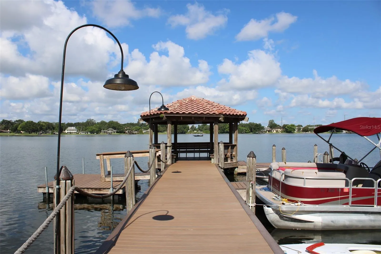 Boat Dock on Lake Pineloch