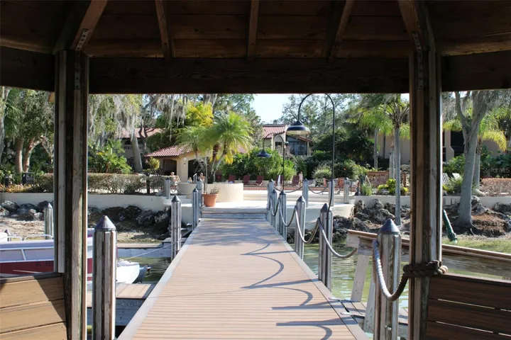 Boat Dock on Lake Pineloch