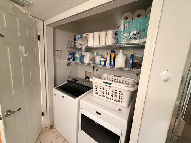 Laundry Area in 2nd Bathroom