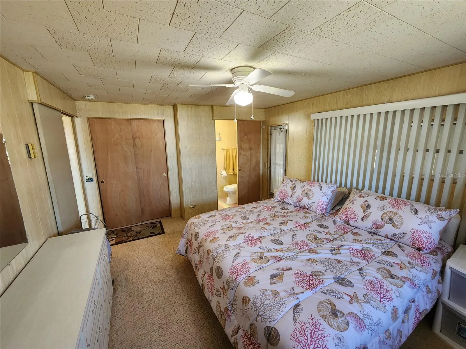 Primary Bedroom,  King bed