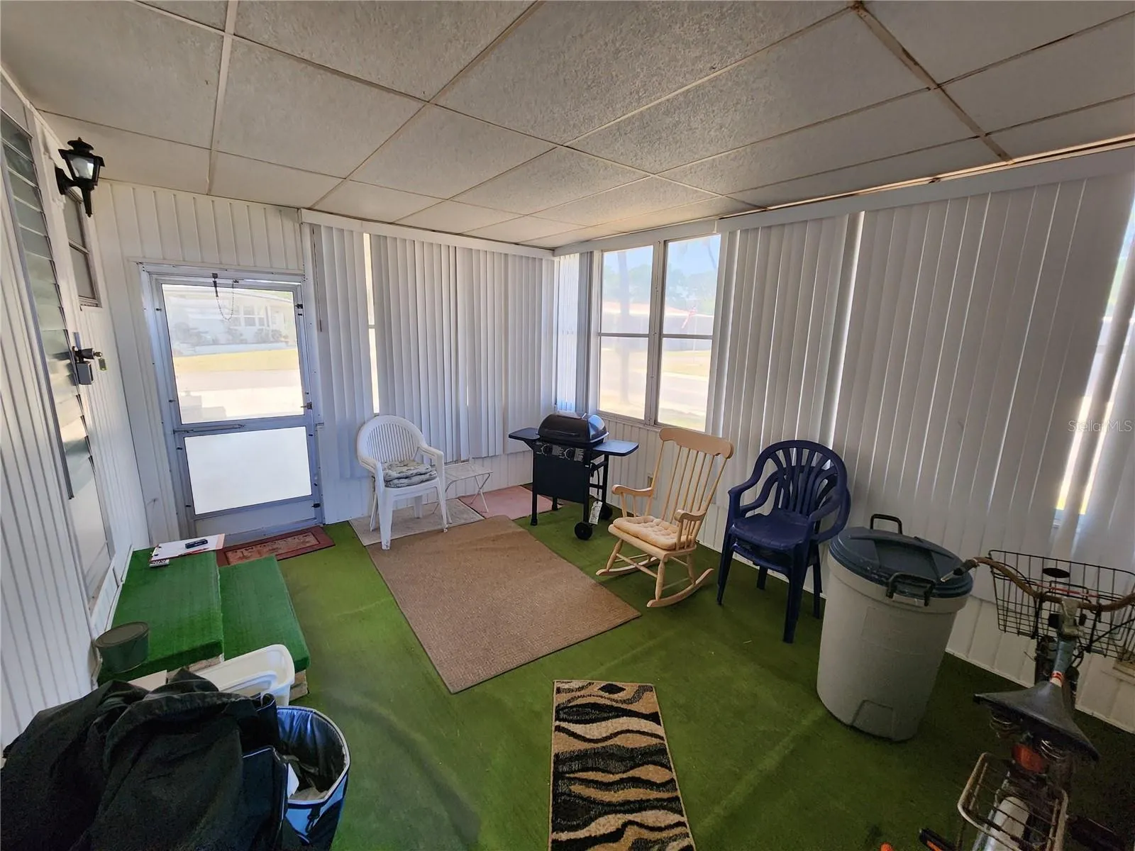 Vinyl enclosed Lanai