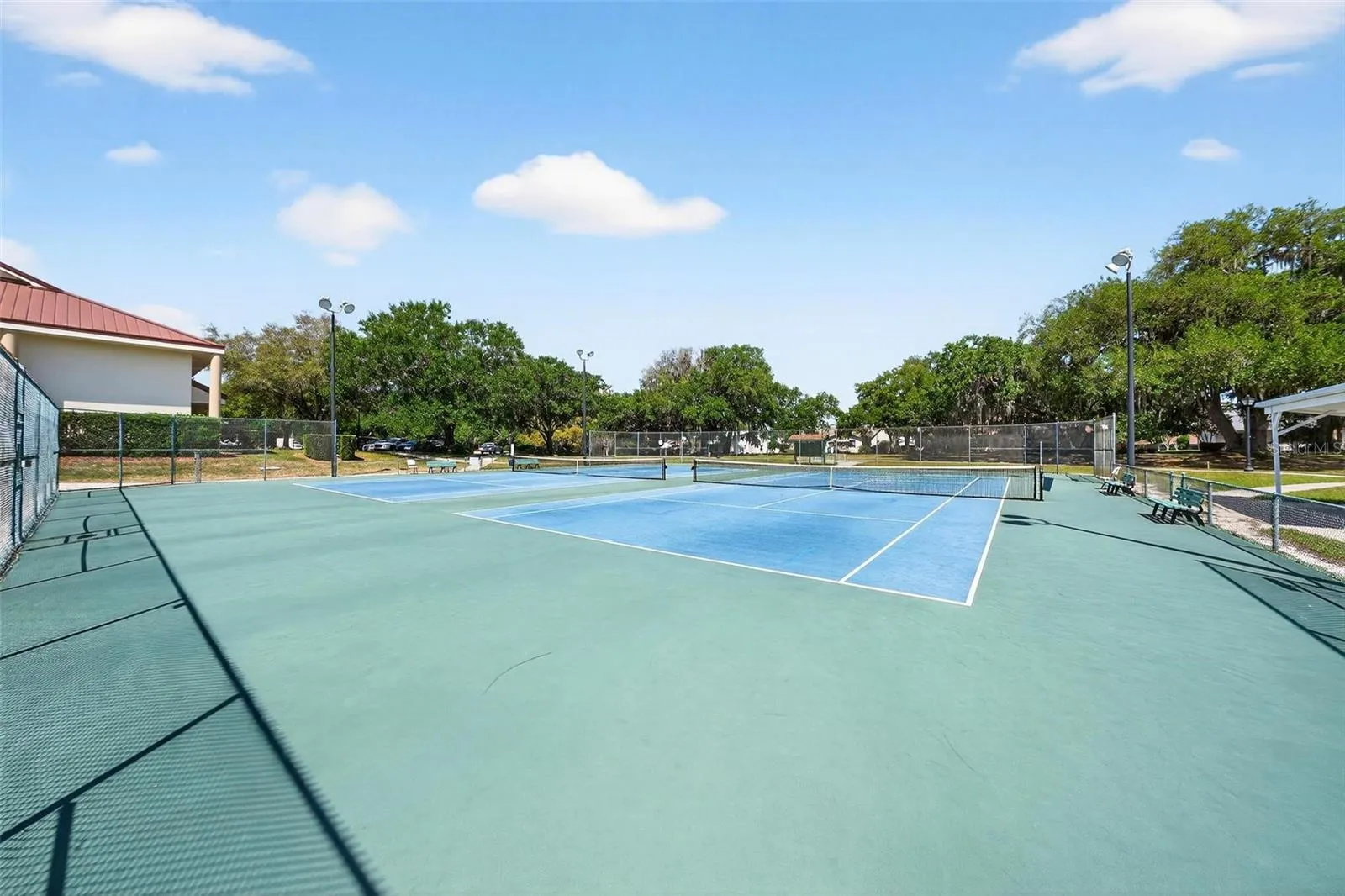 Tennis courts