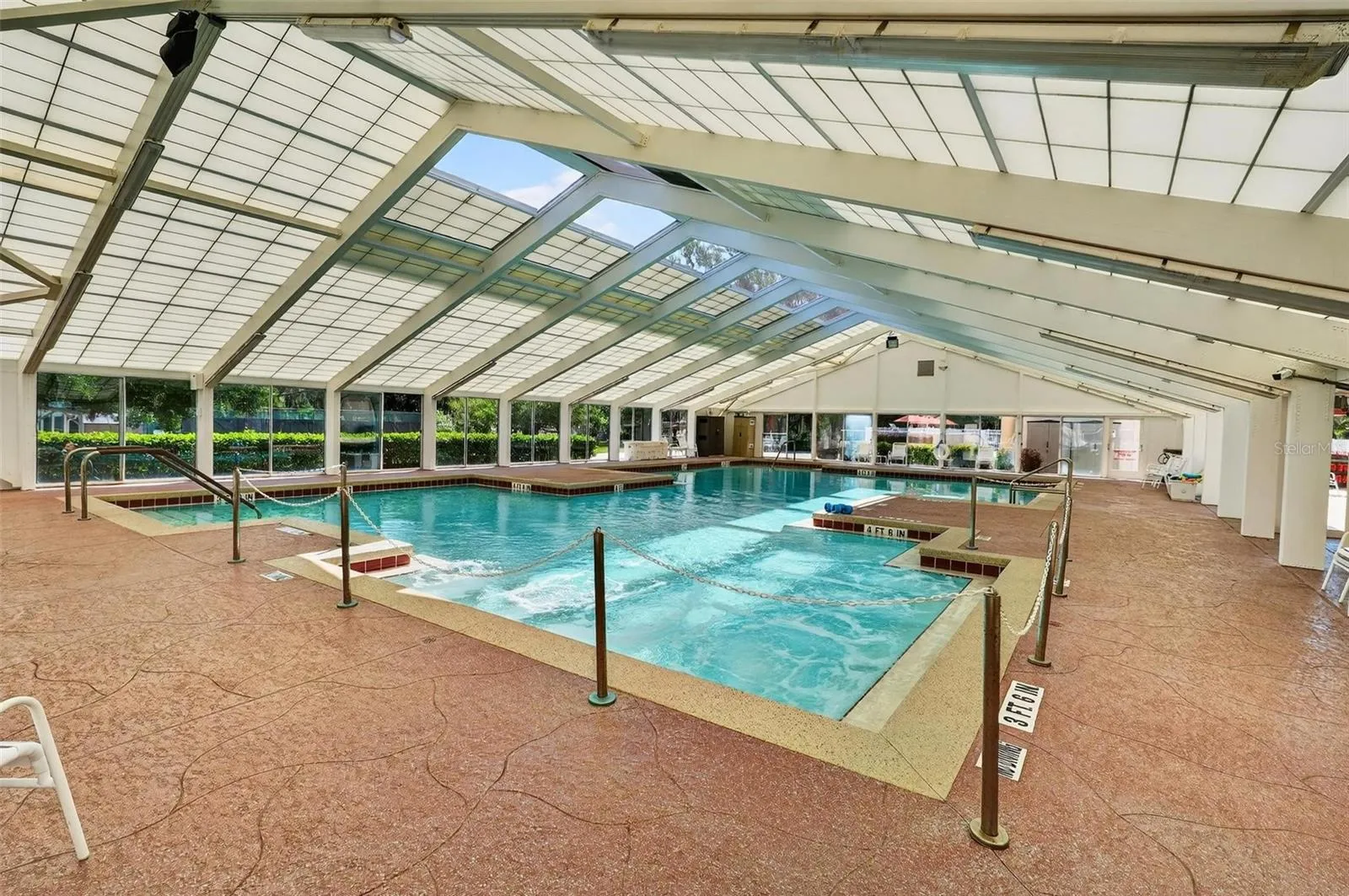 Indoor heated pool