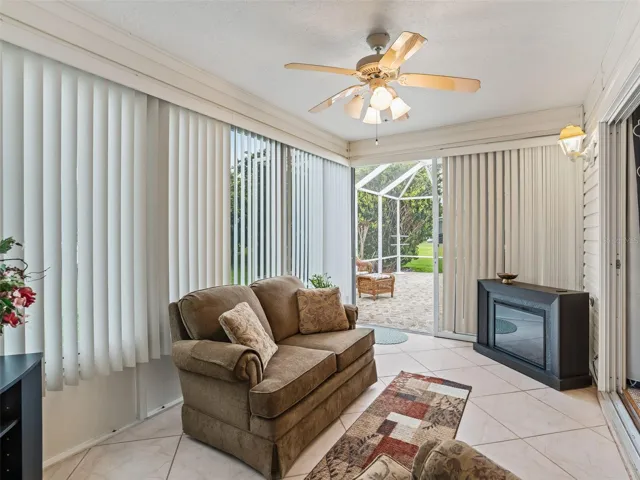 Enclosed Lanai with acrylic windows