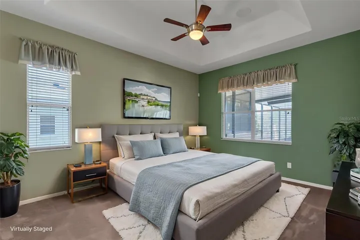 Primary Bedroom-Virtually staged