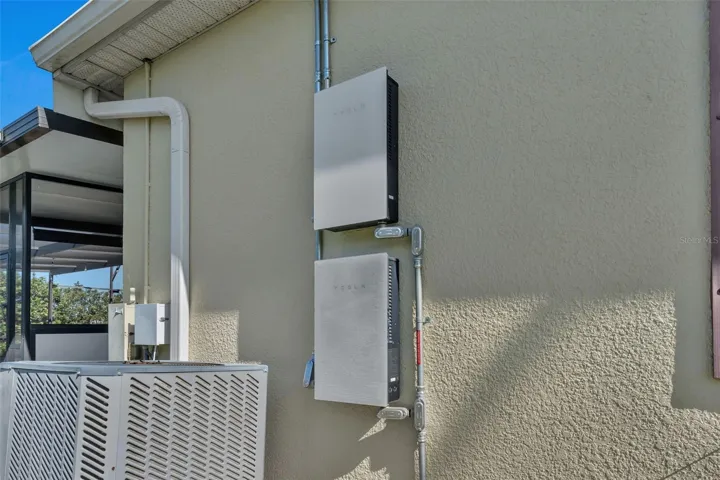 Tesla solar panel system equipment