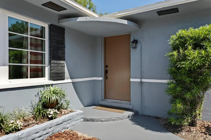 Entry/front door - Mid Century Modern Architecture