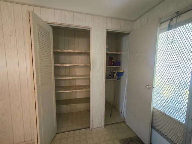 kitchen pantry & storage closet