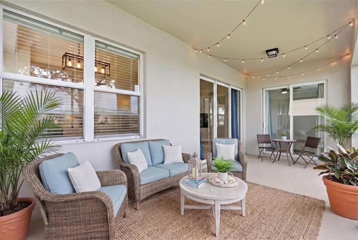 Virtually Staged Lanai