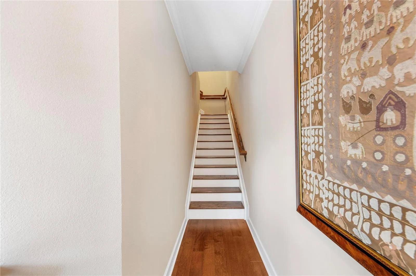 Stairs or private elevator