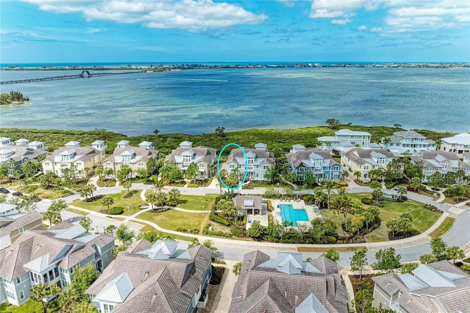 Unobstructed view of Anna Maria Sound!