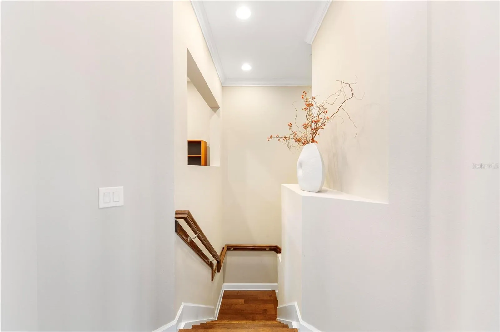 Stairs or private elevator