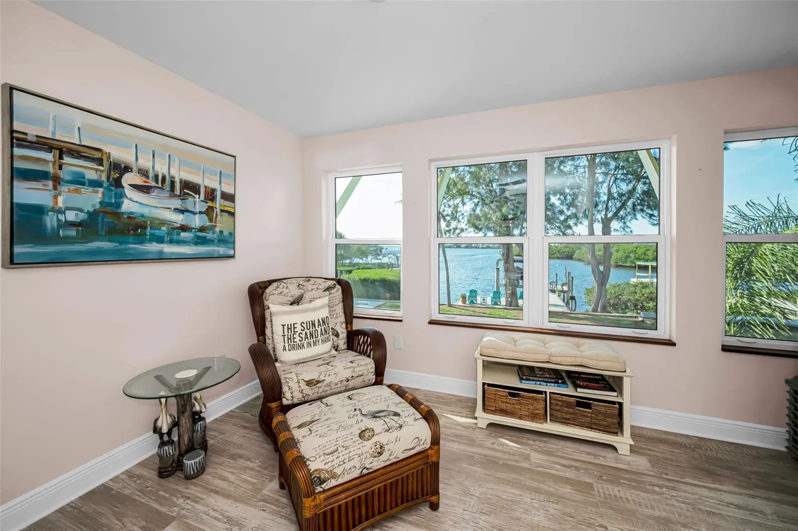 This Bedroom Area could also be a Library/Office