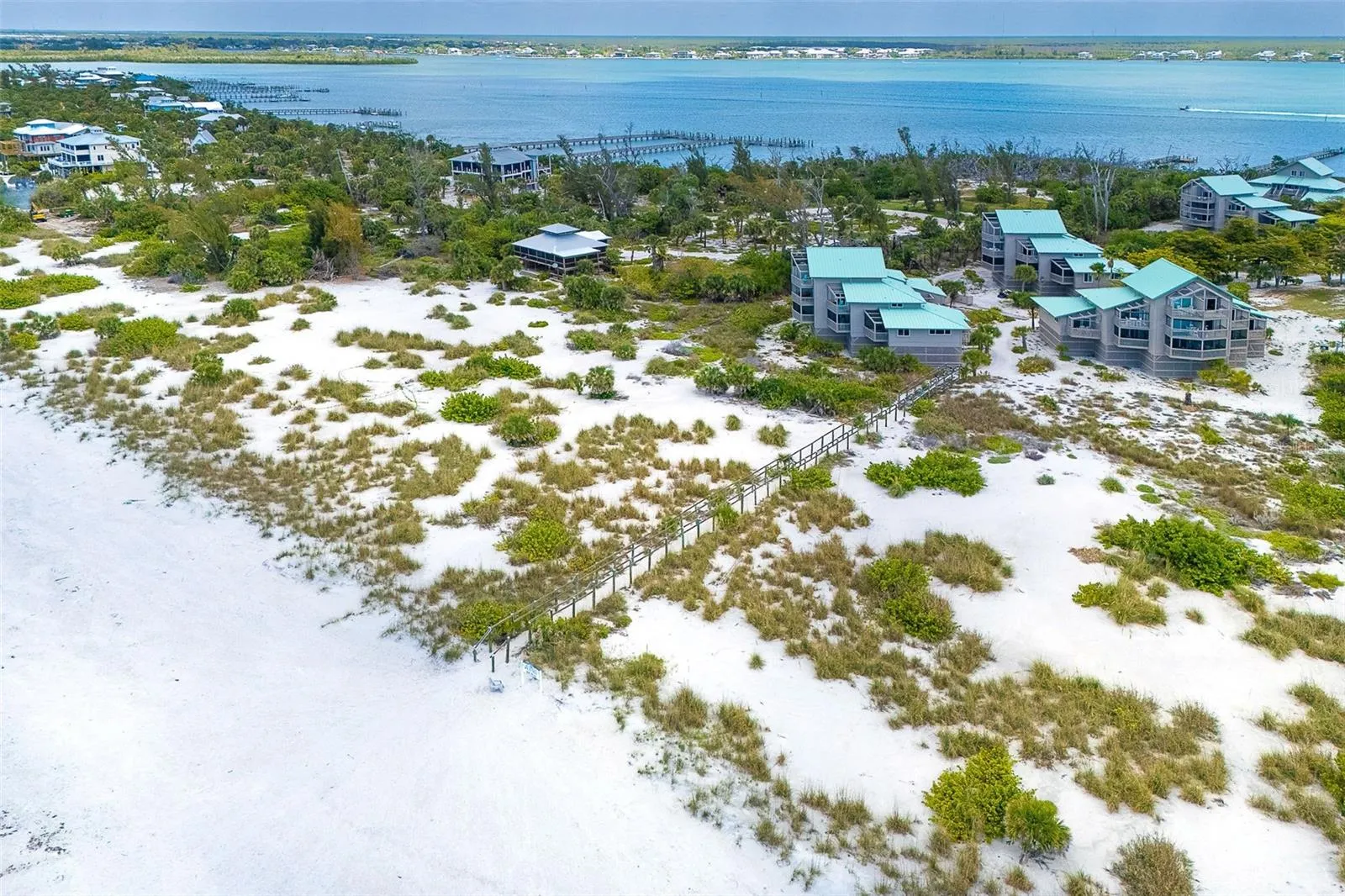 Aerial view looking NE