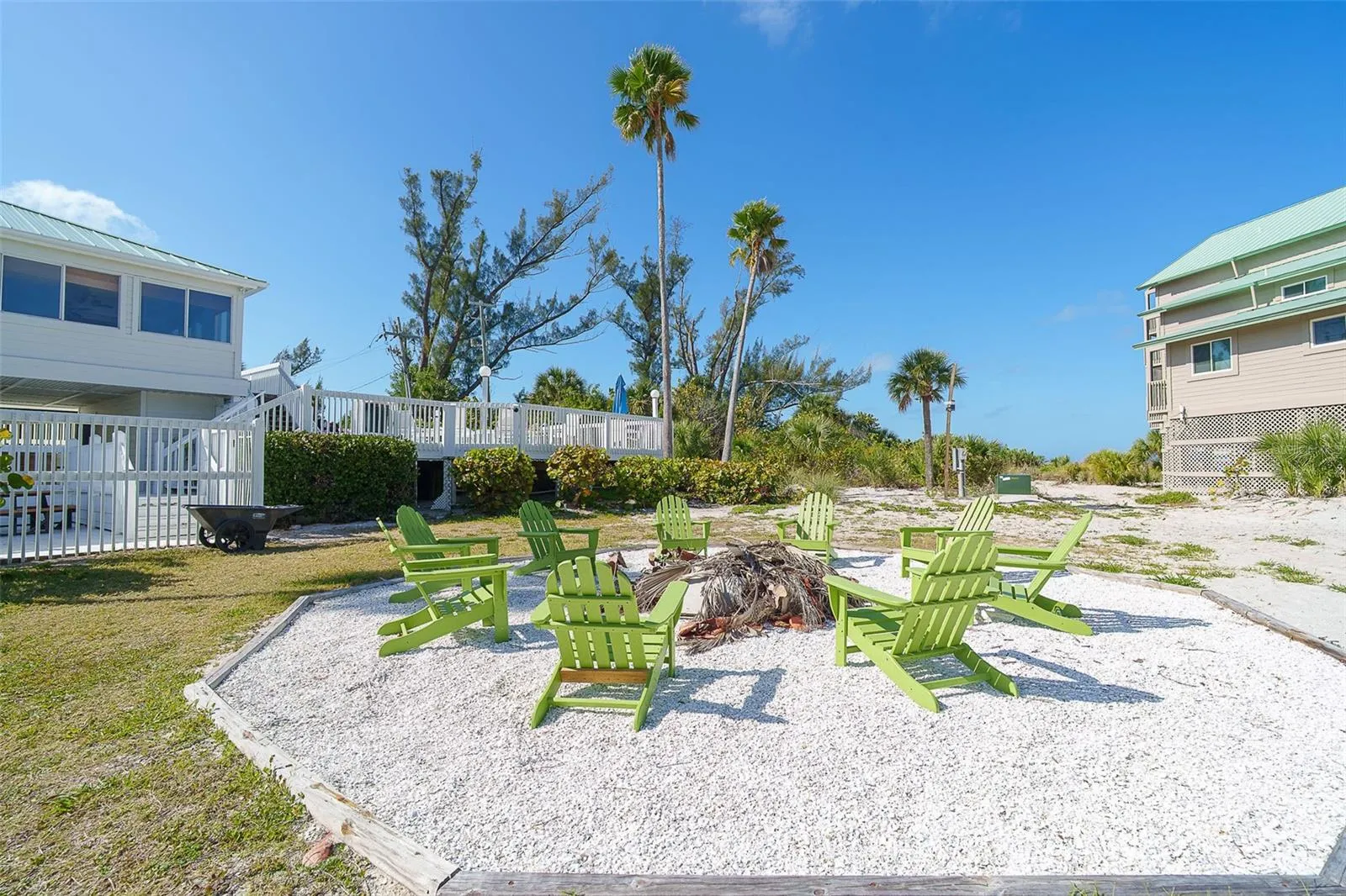 Placida Beach firepit