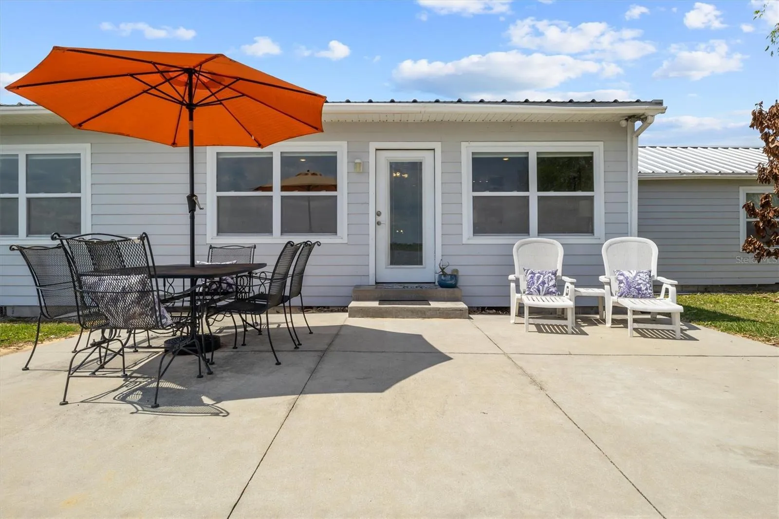 Open patio
