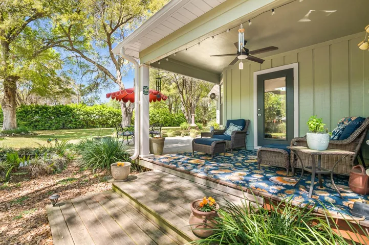 Relaxing porch