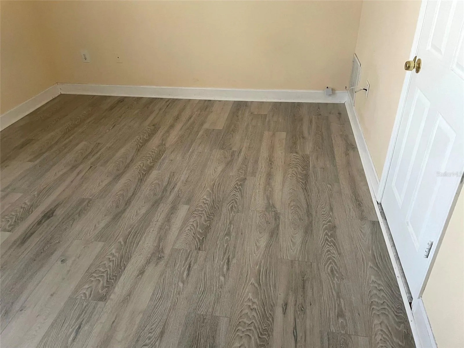 New luxury vinyl floor in 3rd bedroom on 2nd floor