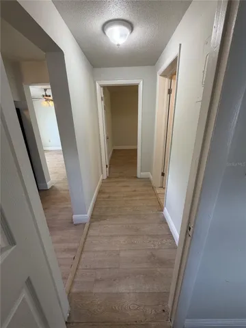 Guest Bedroom Hallway, Split Floor Plan