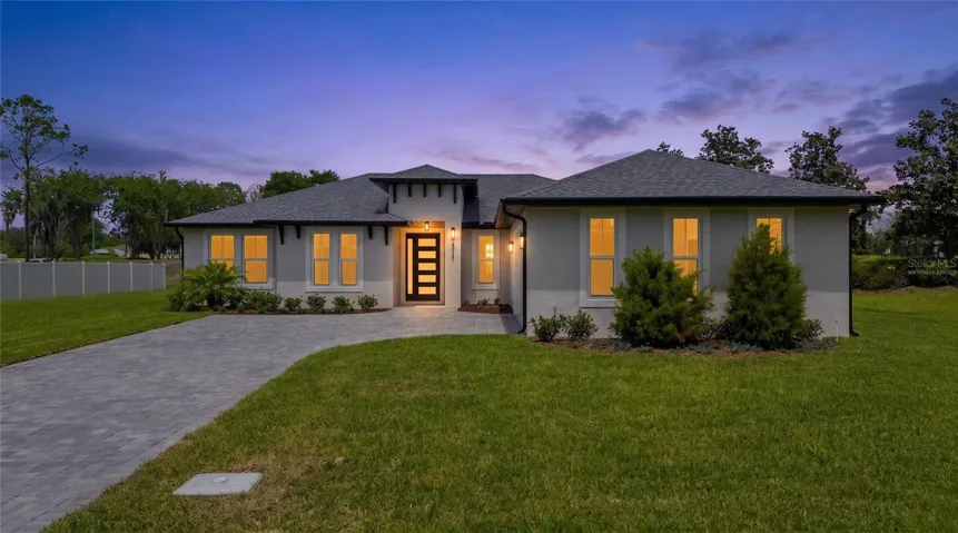 Virtually staged Front elevation