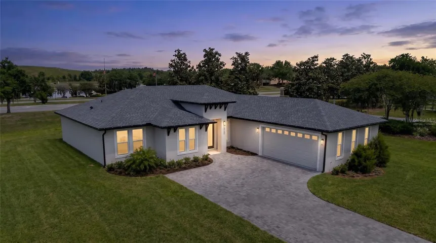 Virtually staged Front elevation