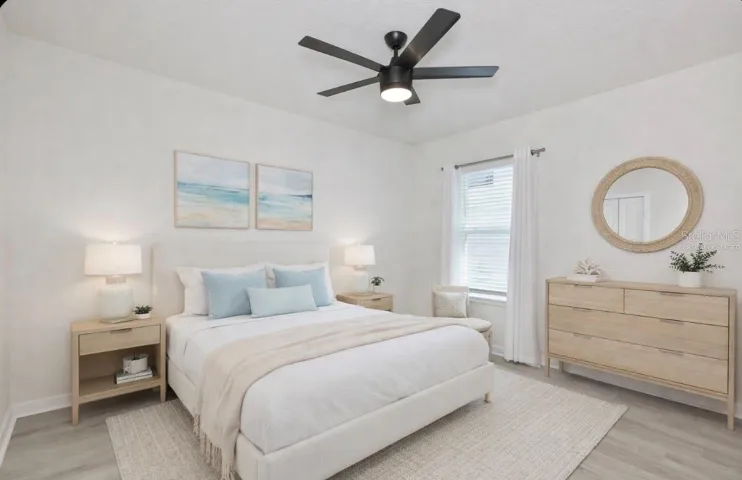 Virtually Staged. 3rd Bedroom