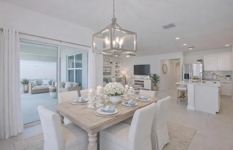 Virtually Staged, Dining Room