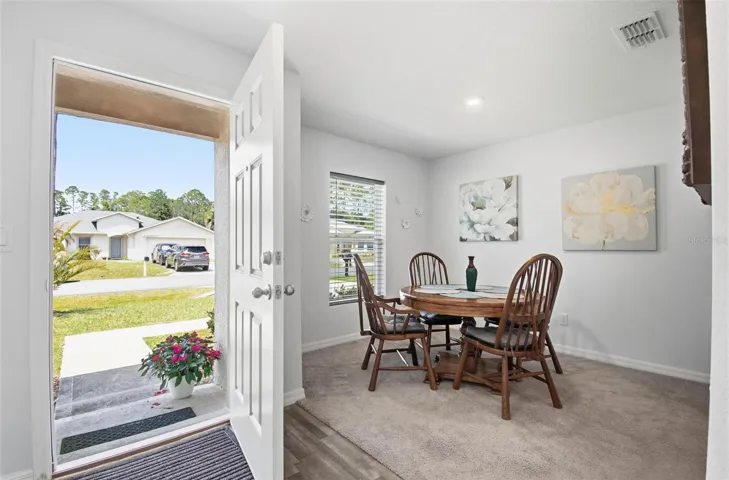Entry and Dining area