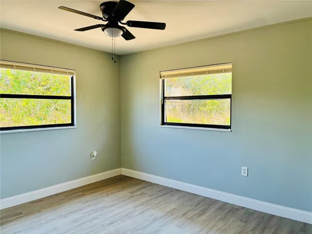 Bedrooms are bright