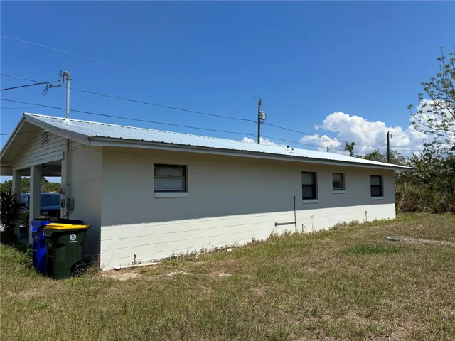 Back of the home