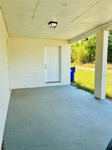 Carport is a shady space for cars or people