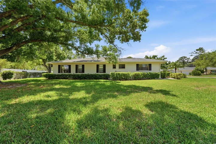 Massive side lot with plenty of green space