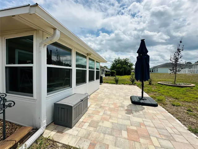 PLENTY OF PATIO AREA FOR ENTERTAINING