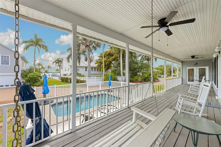 310 13 Avenue West, Palmetto FL 34221  MLS# A4687960 Front entry Inground pool-just the right size and Manatee River View