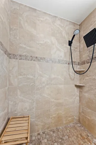 owners bathroom shower