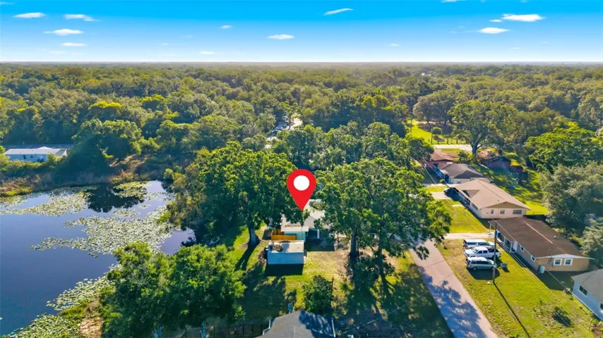 Large lot with lake views