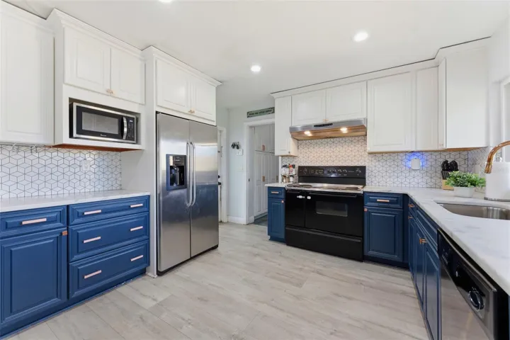 Updated kitchen