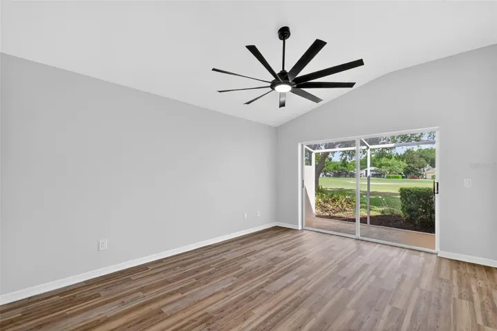 Primary bedroom has a dedicated private screened patio