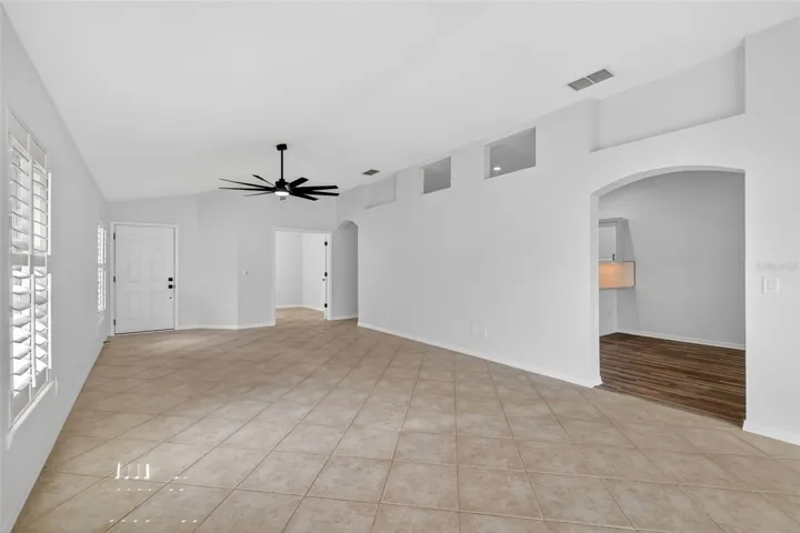 Living room; looking back towards foyer