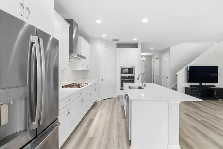 GE SS Appliances Including Refrigerator