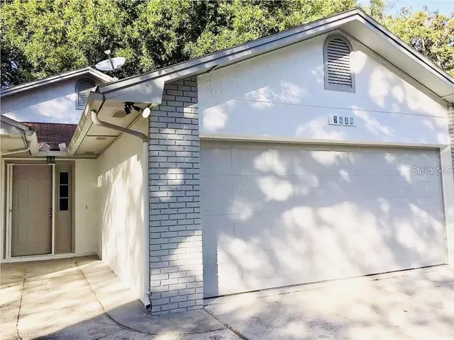Two-car garage ...