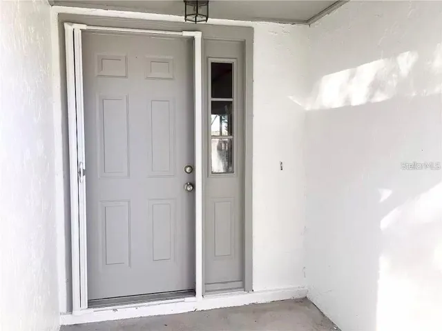 Welcoming front door