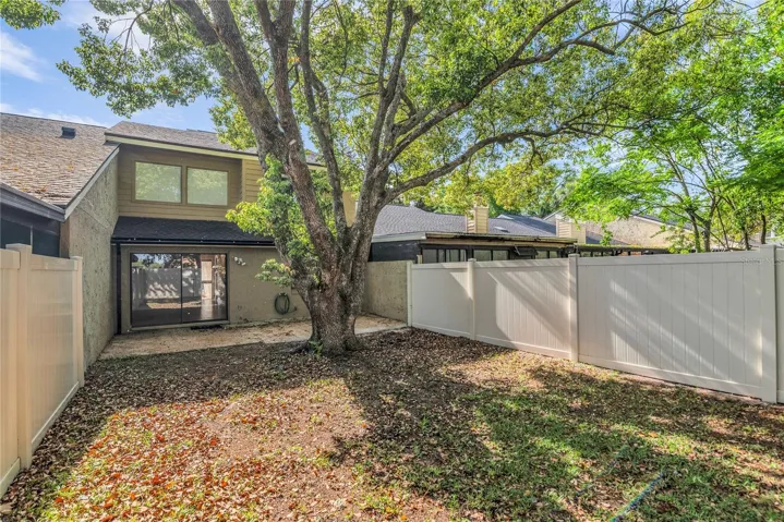 Private Fenced Yard