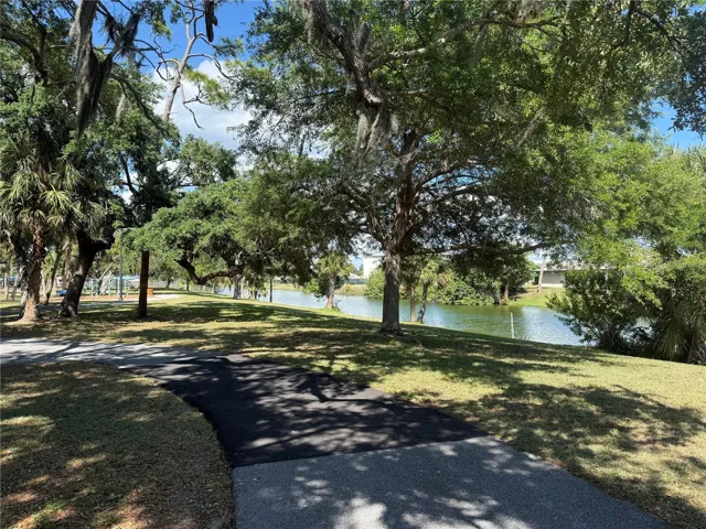 Walking path at McGuire Park