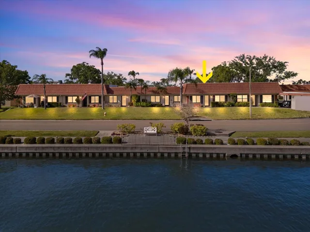 Frontal view at Sunset