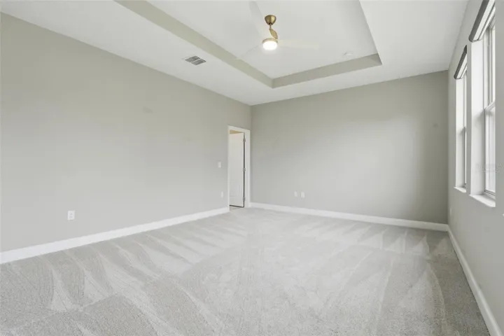 Virtually Staged Primary Bedroom