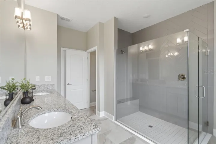 Virtually Staged Primary Bedroom
