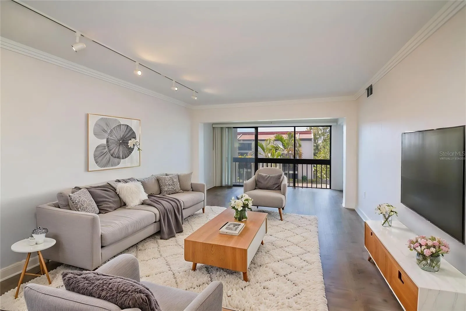 *Virtually Staged* Living Room