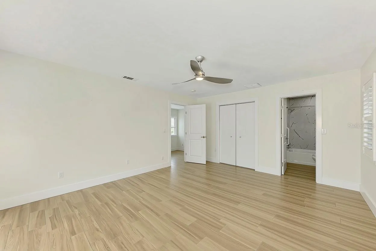Third Bedroom, closet and bathroom entrance