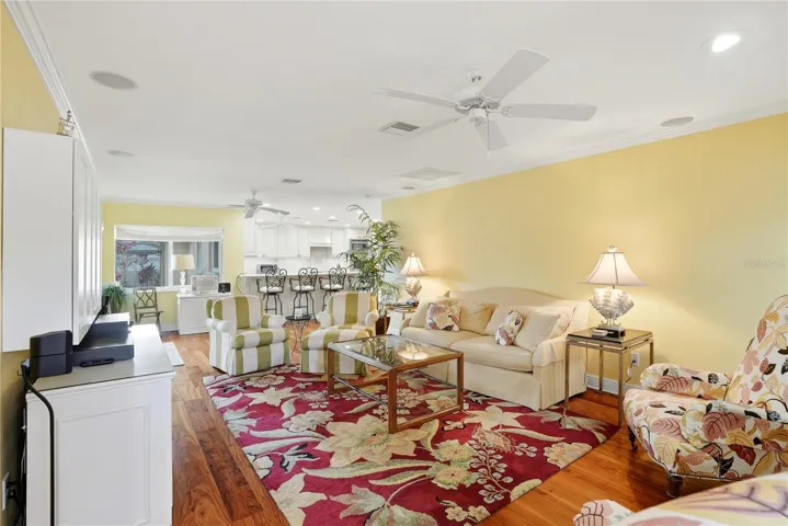Family Room Open to Kitchen